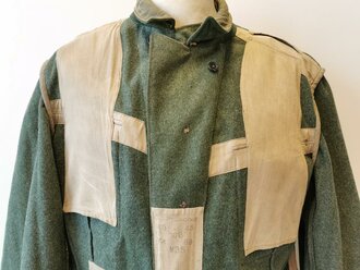 Heer, Feldbluse für Mannschaften Modell 1935. Getragenes Stück in gutem Gesamtzustand, der Adler neuzeitlich vernäht