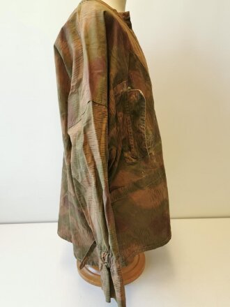 Heer, Tarnhemd für Scharfschützen in sumpftarn. Getragenes, ungereinigtes Stück