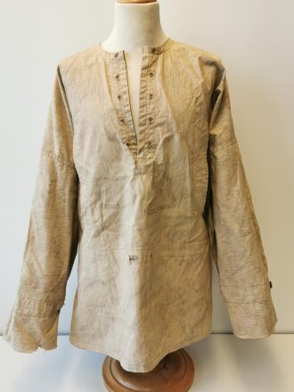 Heer, Tarnhemd für Scharfschützen in sumpftarn. Getragenes, ungereinigtes Stück