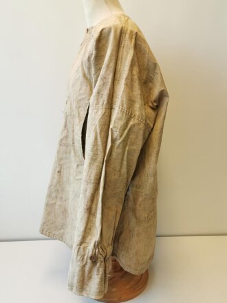 Heer, Tarnhemd für Scharfschützen in sumpftarn. Getragenes, ungereinigtes Stück