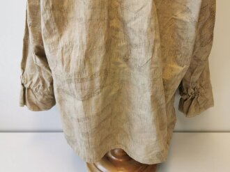 Heer, Tarnhemd für Scharfschützen in sumpftarn. Getragenes, ungereinigtes Stück