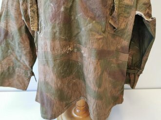 Heer, Tarnhemd für Scharfschützen in sumpftarn. Getragenes, ungereinigtes Stück