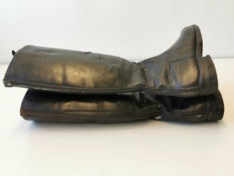 Paar Stiefel für Offiziere der Wehrmacht. Getragenes Paar, Sohlenlänge 29,5cm