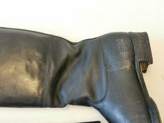 Paar Stiefel für Offiziere der Wehrmacht. Getragenes Paar, Sohlenlänge 29,5cm