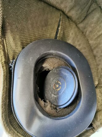 U.S. 1978 dated DH-132 Gentex Combat Vehicle Crewmans Helmet. Uncleaned