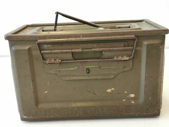 U.S. 1944 dated Cal. 50 Ammunition box, original paint, uncleaned, good condition