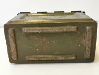 U.S. 1944 dated Cal. 50 Ammunition box, original paint, uncleaned, good condition