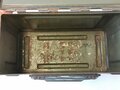 U.S. 1944 dated Cal. 50 Ammunition box, original paint, uncleaned, good condition