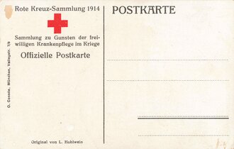 1.Weltkrieg, Ansichtskarte Orts Sammel Komitee vom Roten...
