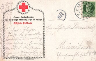 1.Weltkrieg, Ansichtskarte "Bayer. Landeskomitee...