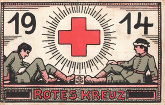 1.Weltkrieg, Ansichtskarte "Rotes Kreuz"