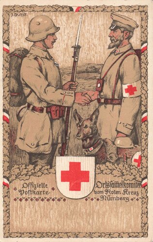 Offizielle Postkarte Ortssammelkomitee Nürnberg vom...