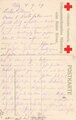 Offizielle Postkarte Ortssammelkomitee Nürnberg vom Roten Kreuz