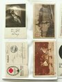 Kaiserreich, Konvolut von 40 Ansichtskarten zum Thema Rot Kreuz