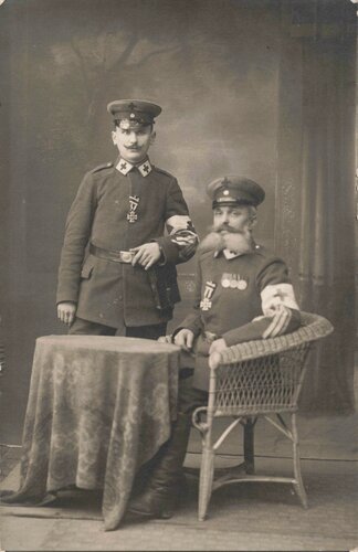 1.Weltkrieg, Foto von Angehörigen der freiwilligen...