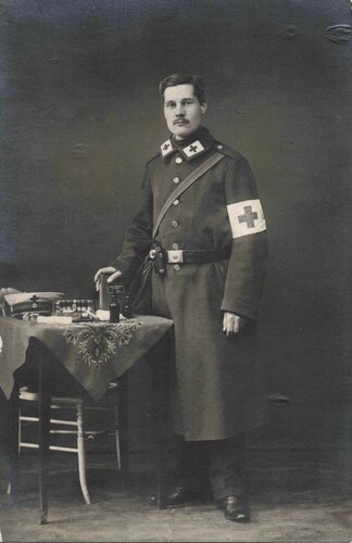 1.Weltkrieg, Foto eines Angehörigen der freiwilligen...