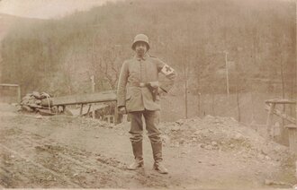 1.Weltkrieg, Foto feldgraues Sanitätspersonal ,...