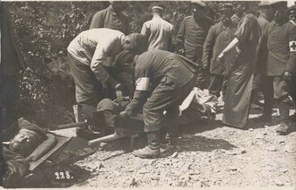 1.Weltkrieg, Foto feldgraues Sanitätspersonal ,...