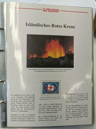 "Die Geschichte des Roten Kreuzes" eine von garantiert 5000 Sammlungen in 6 Ordnern. Nicht auf Vollständigkeit geprüft, etwa 18kg