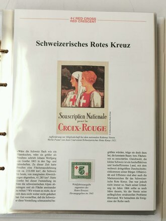 "Die Geschichte des Roten Kreuzes" eine von garantiert 5000 Sammlungen in 6 Ordnern. Nicht auf Vollständigkeit geprüft, etwa 18kg