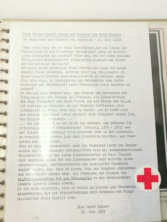 "Internationales Rotes Kreuz" Teile einer...