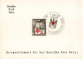 Rotes Kreuz III.Reich, Ganzsache Kriegshilfswerk für das Deutsche Rote Kreuz, Lublin1940