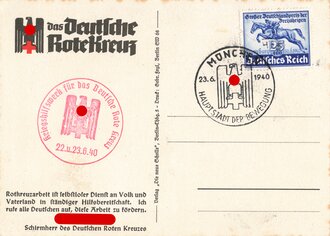 Ansichtskarte " Der Schirmherr des Deutschen Roten Kreuzes"