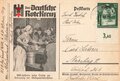 Postkarte Deutsches Rotes Kreuz gelaufen 1942