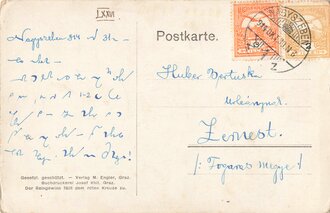 Ansichtskarte "Deutsches Rotes Kreuz", gelaufen 1914