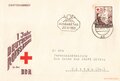 Ersttagsbrief " 1 Jahr Deutsches Rotes Kreuz in der DDR" gelaufen 1953