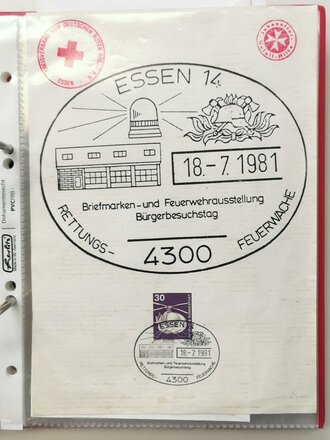 Rotes Kreuz, Sammlung von etwa 60 Ganzsachen zum Thema