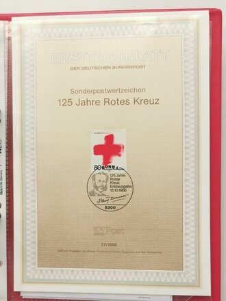 Rotes Kreuz, Sammlung von etwa 60 Ganzsachen zum Thema