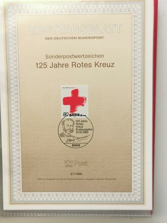 Rotes Kreuz, Sammlung von etwa 60 Ganzsachen zum Thema