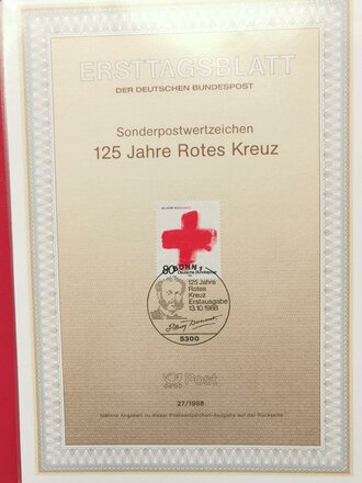 Rotes Kreuz, Sammlung von etwa 60 Ganzsachen zum Thema