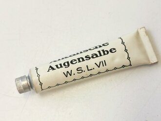 Tube "Alkalische Augensalbe" Wehrmacht NUR FÜR DEKOZWECKE