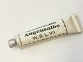 Tube "Alkalische Augensalbe" Wehrmacht NUR FÜR DEKOZWECKE