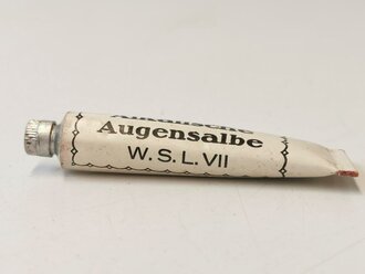 Tube "Alkalische Augensalbe" Wehrmacht NUR FÜR DEKOZWECKE