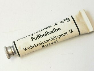 Tube "Fußheilsalbe" Wehrmacht NUR...