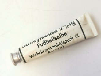 Tube "Fußheilsalbe" Wehrmacht NUR...