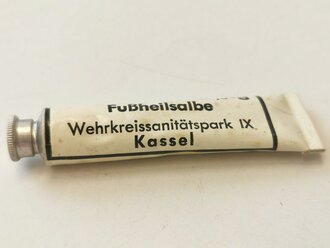 Tube "Fußheilsalbe" Wehrmacht NUR...