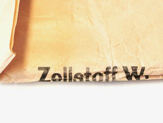 Pack " Zellstoff W." Wehrmacht, Große etwa 17 x 20cm