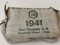 Verbandpäckchen Wehrmacht kleines Modell datiert 1941