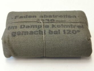 Verbandpäckchen Wehrmacht kleines Modell datiert 1939