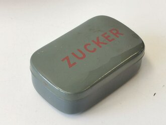 Blechdose " Zucker" für Sanitätszwecke