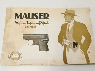 "Mauser Westen Taschen Pistole Cal. 6,35" 4...