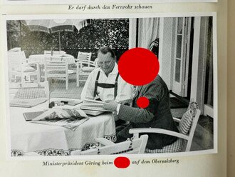 Sammelbilderalbum "Adolf Hitler", guter Zustand, komplett