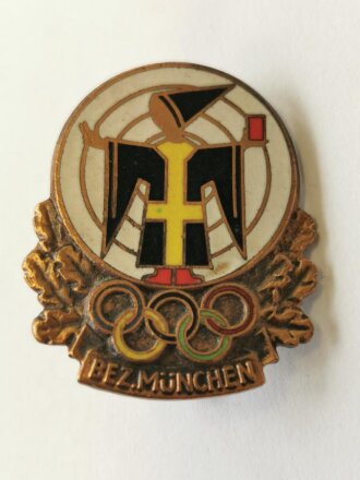 Olympische Spiele 1972 Müchen, Schützenabzeichen in bronze 26mm