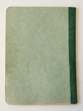 Polizei Dienstpaß eines Oberwachtmeister aus...