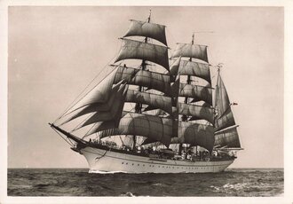 Ansichtskarte "Schulschiff 3 Mastbark - Albert Leo...