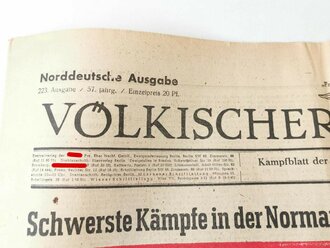 Völkischer Beobachter, Norddeutsche Ausgabe, 223....